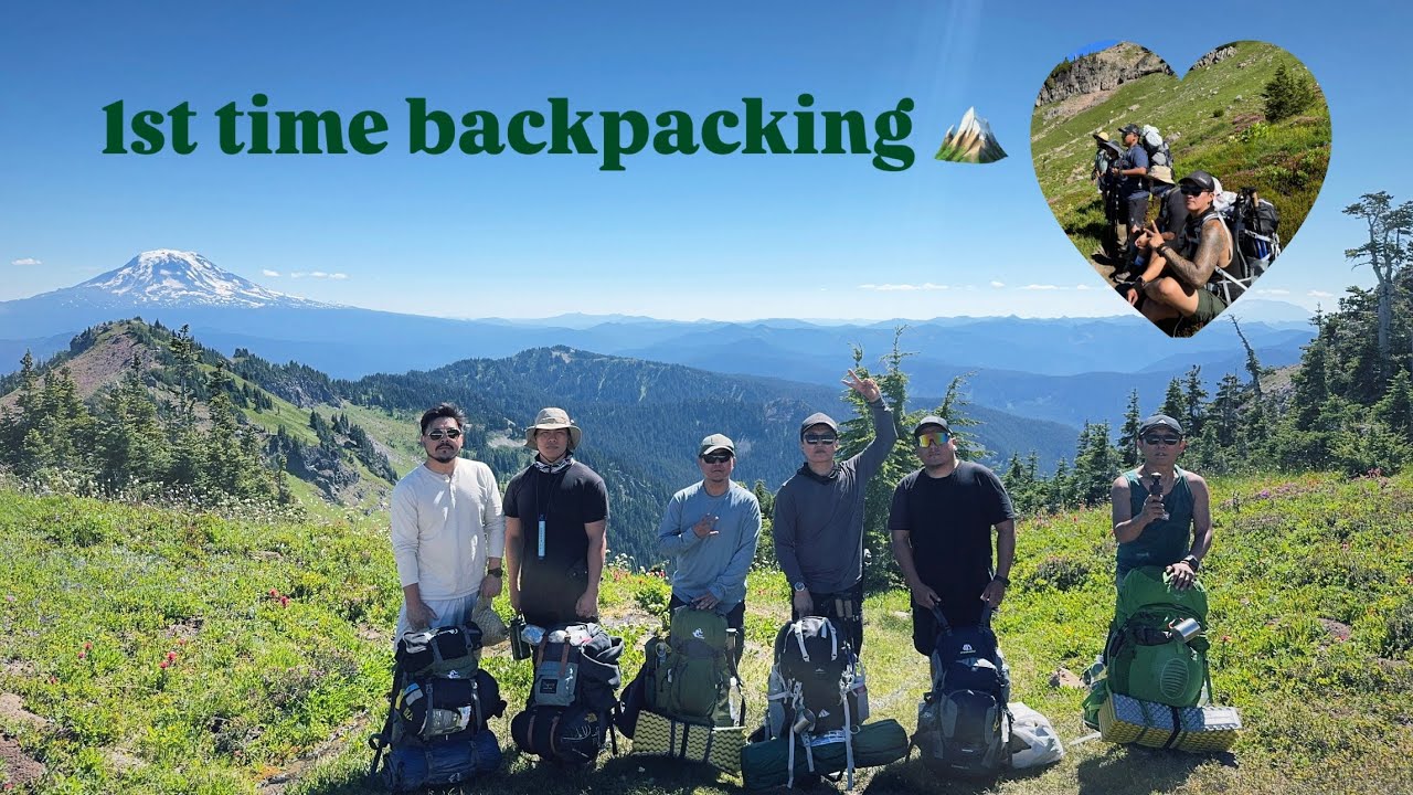 First time backpacking vlog 🏔️