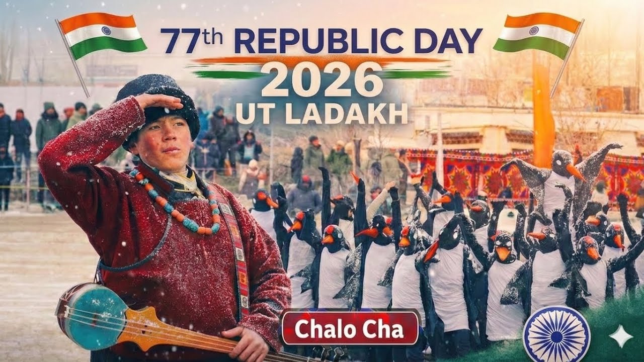 Chalo Cha 🇮🇳 | 77th Independence Day Celebration 2026 | UT Ladakh