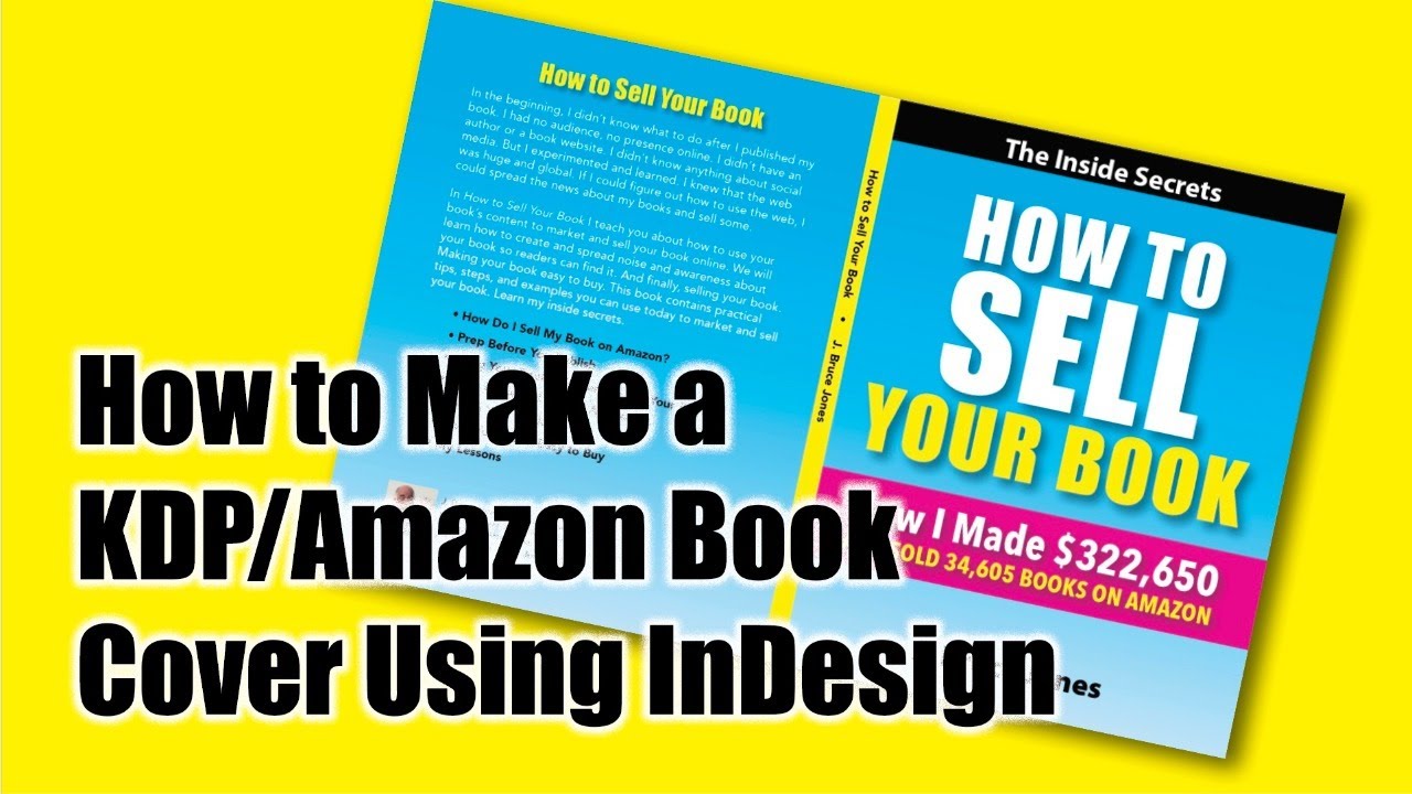 How to Make a KDP/Amazon Book Cover Using InDesign