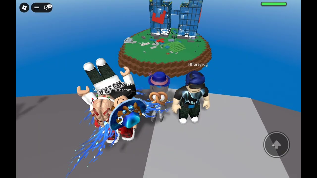 Playing natural disaster survival 