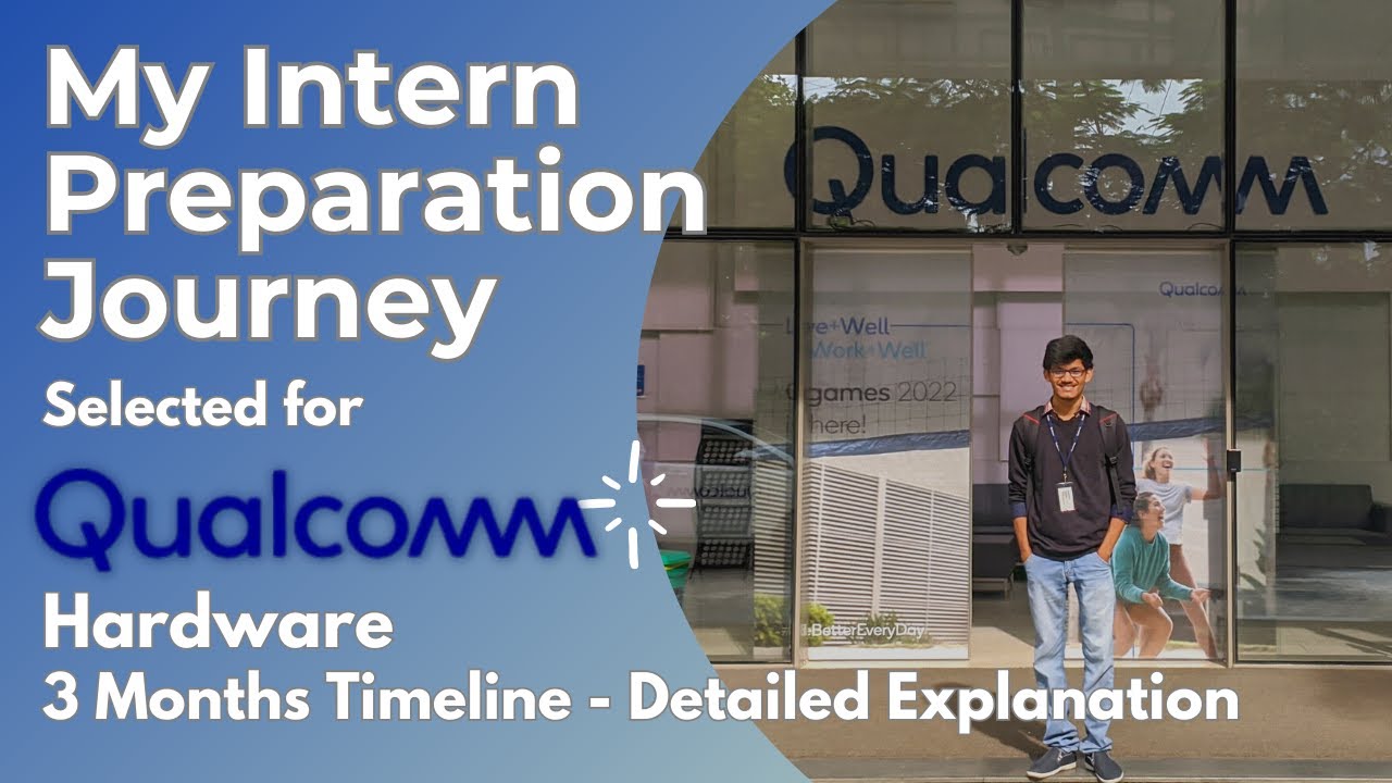 My Strategy To Get Into Qualcomm | Preparation Journey | 3 Months | 100 Days Timeline | #qualcomm