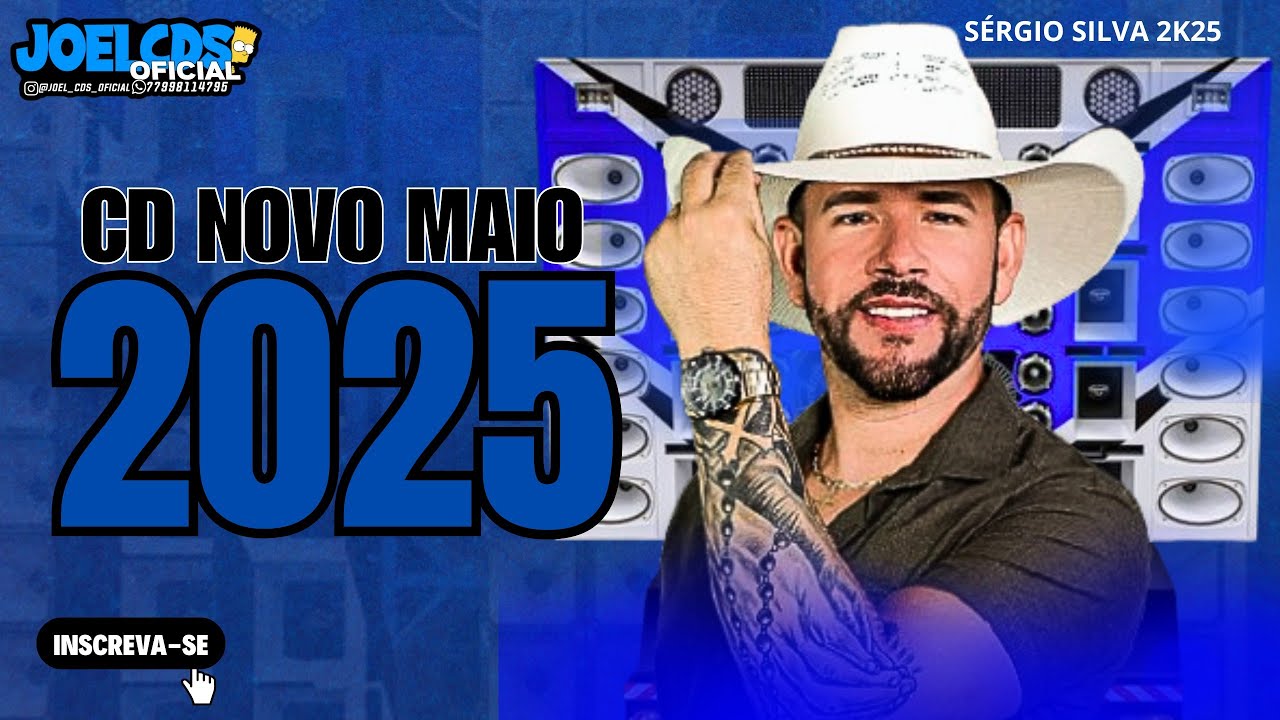 S&Eacute;RGIO SILVA - CD NOVO MAIO 2025 - S&Eacute;RGIO SILVA ESTILIZADO 2025 (@joelcdsoficial )