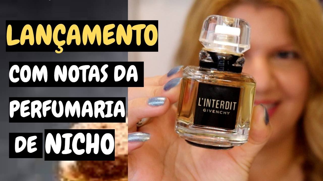 NOVO L'INTERDIT PARFUM COM NOTAS DA PERFUMARIA DE NICHO EXCLUSIVA