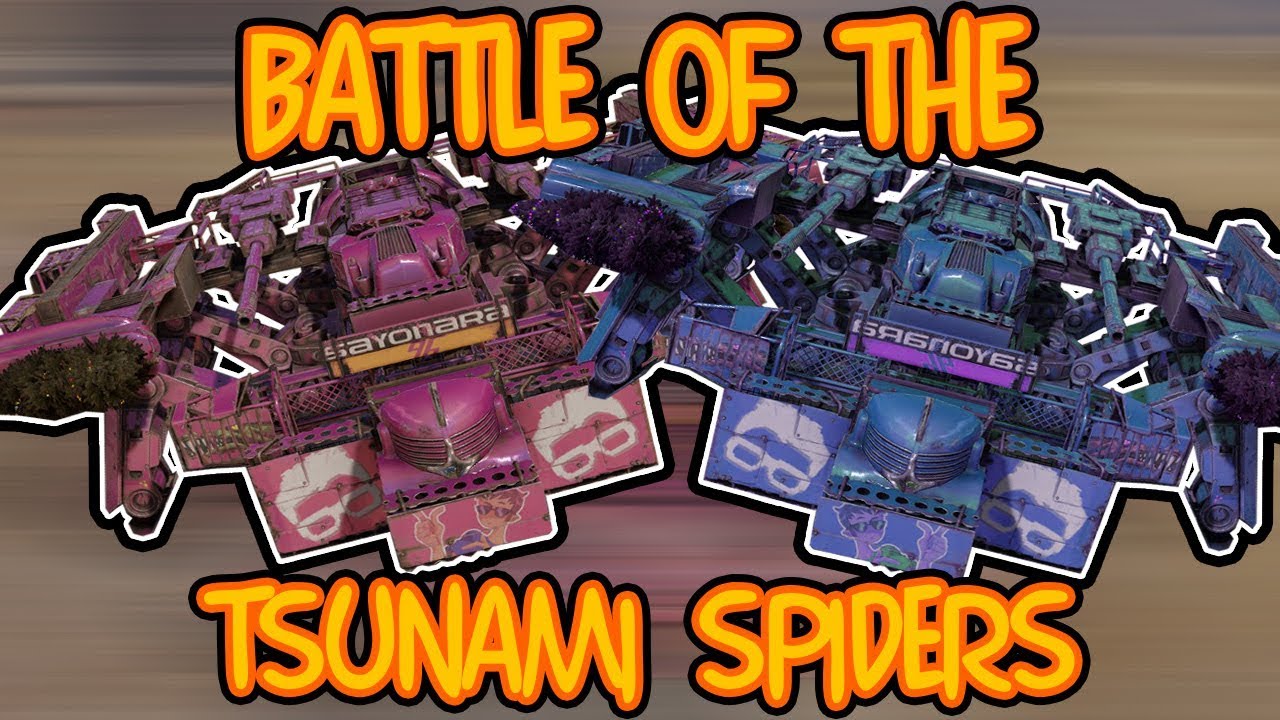 BEST 1V1 TSUNAMI SPIDER EVER IN CLANWARS - Crossout Gameplay