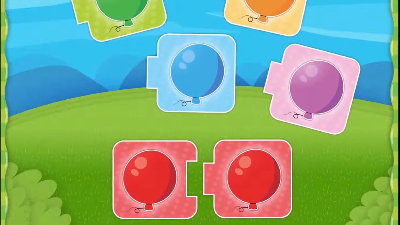 Kids Educational Games - TinyHands What's my Pair - Learning Colors, Chapes, Puzzles