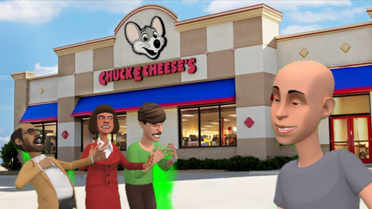Classic Caillou skips school to go to Chuck e cheese/GROUNDED 