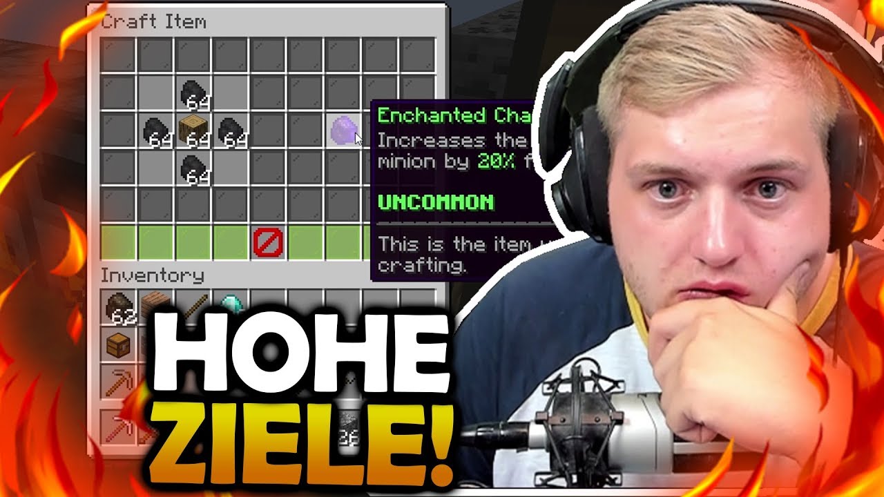 💪🏼😎 Gro&szlig;e Ziele f&uuml;r Skyblock! | 😳 In der Sucht gefangen!