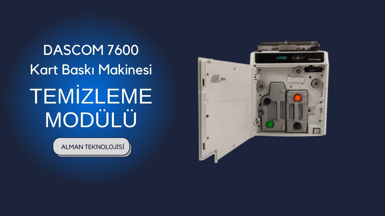 Dascom 7600 Temizleme Modülü (Kart Baskı Makinesi)