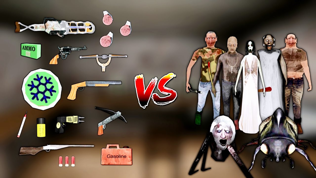 The Twins Family With Granny Family And Spider Mom Vs All New Weapons | The Twins Remake New Update