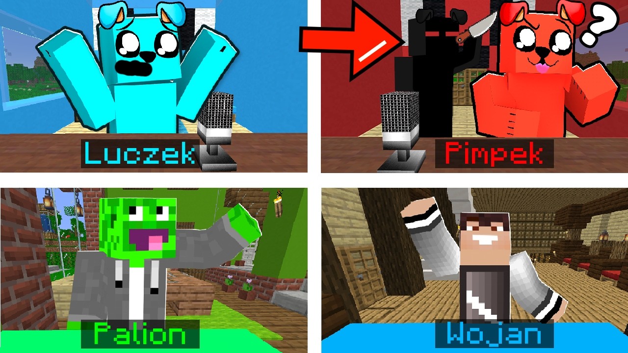 NIE ROZMAWIAJ Z YOUTUBERAMI na KAMERCE w Minecraft 📷⛔ *straszne*