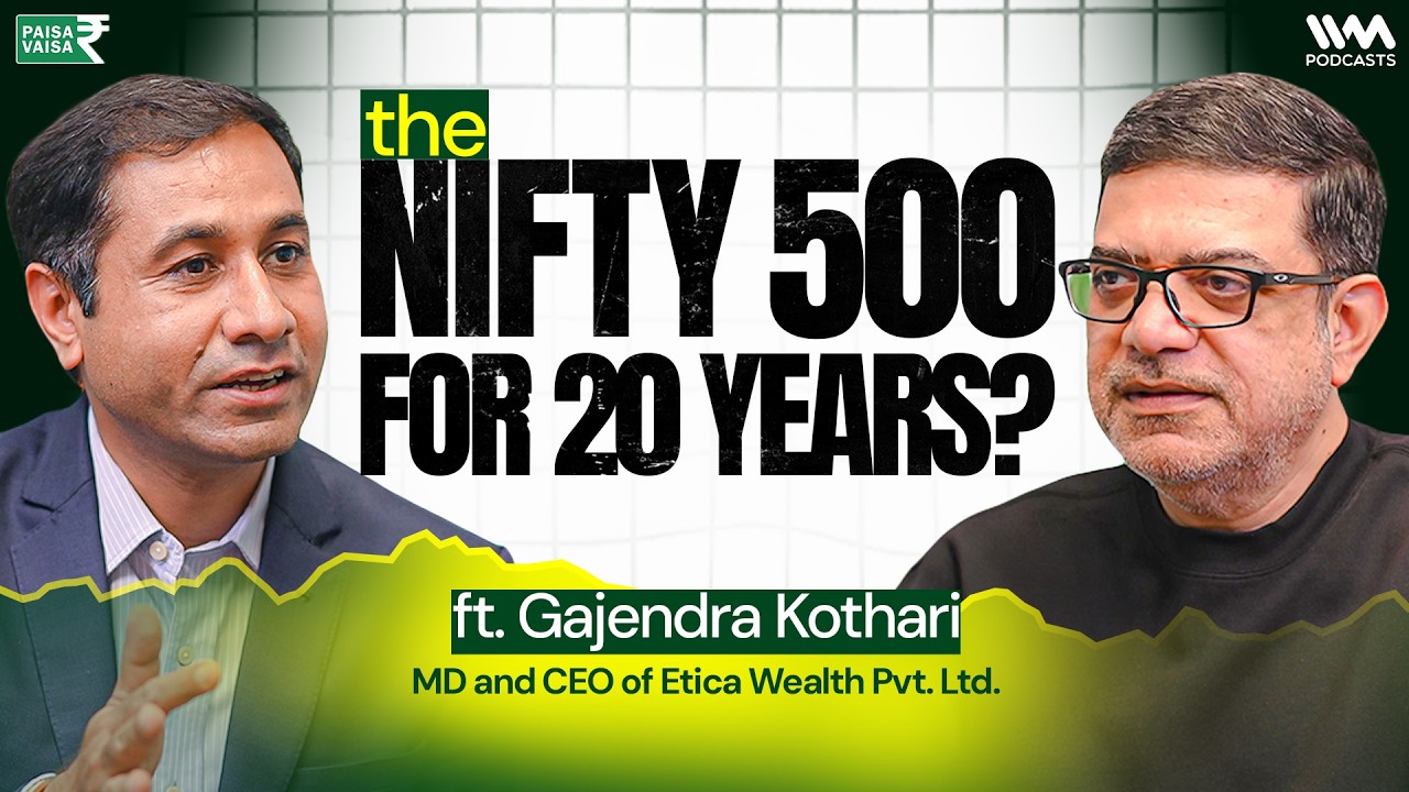 Beat 99% of People, Gajendra Simple Nifty 500 Strategy for Long-Term Investors | Paisa Vaisa
