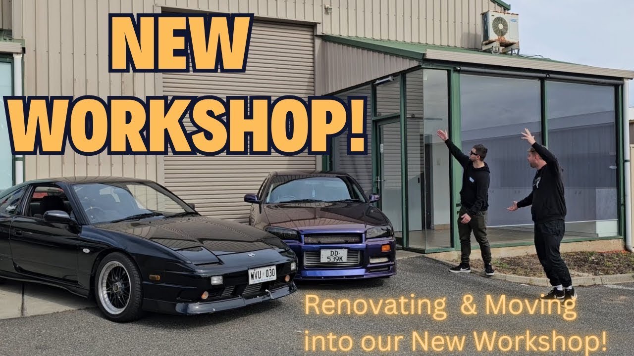 Renovating & Moving into our new Workshop!