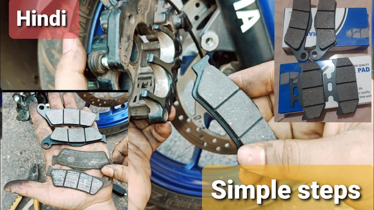 YAMAHA R15v3 Break Pad Change || Full Detail & Installation || Simple steps  @Aviprasad