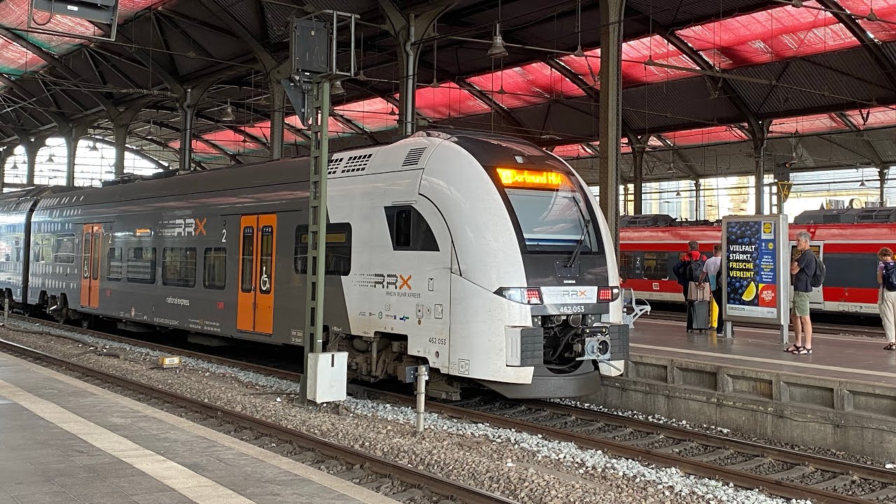 Trains in Aachen Hbf🍄(Trainspotting, Nordrhein-Westfalen, Germany, mit @OX-Gamingzockt)