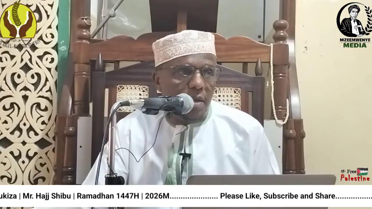 Kinga ya VVU/ Ukimwi kwa wasioambukiza |  Mr . Hajj Shibu  | Ramadhan 1447H | 2026M