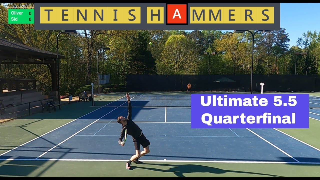 USTA 4.5 vs Self-Taught Tech Expert | Ultimate tennis 5.5 Quarterfinal