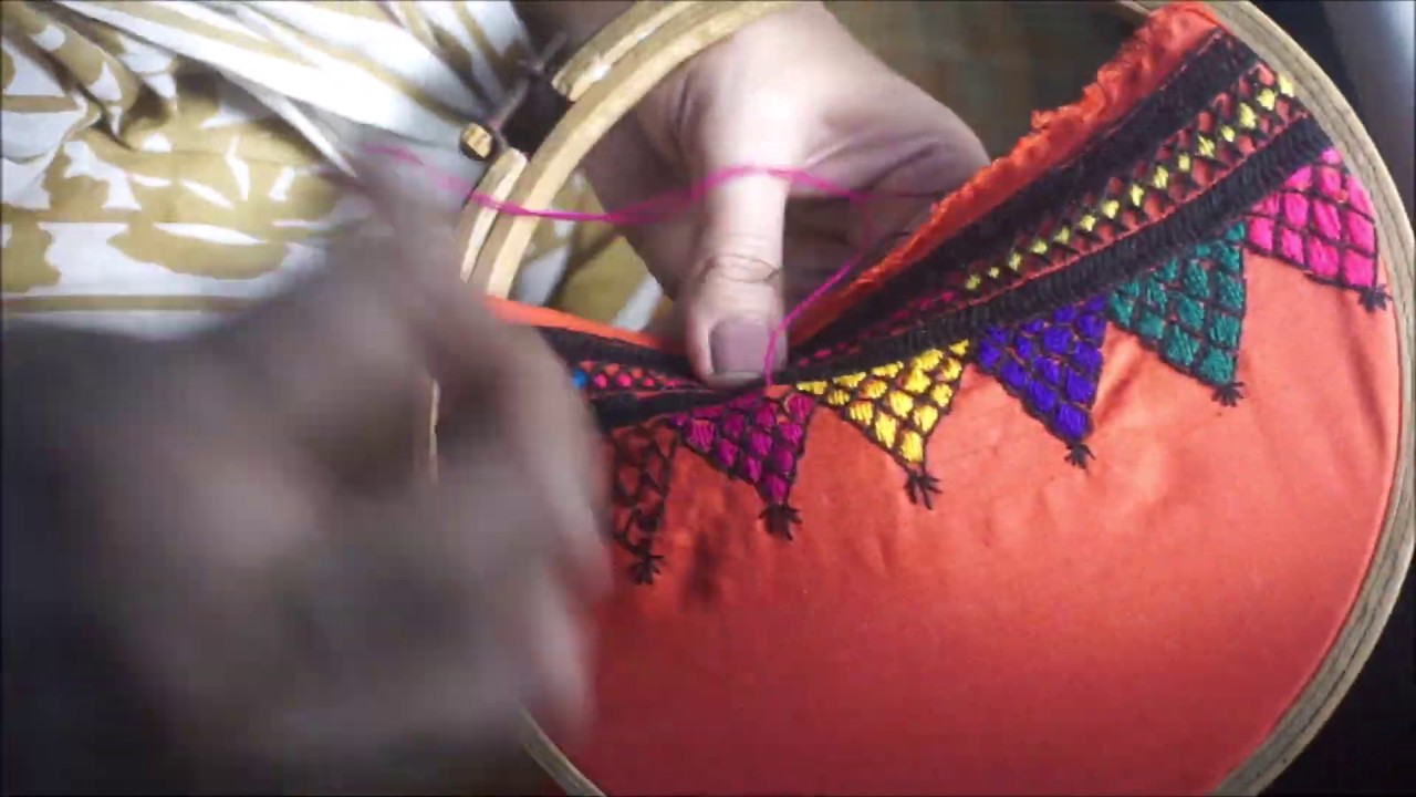 Balochi Embriodery Stitch