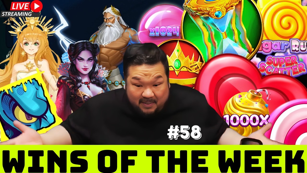 BIG BOY CHENG BIGGEST SLOT WINS OF THE WEEK#58 HIGHLIGHTS! #slot #bigboycheng #maxbet #hacksawgaming