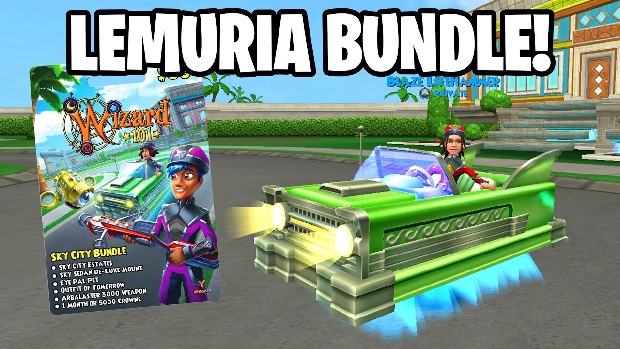 Wizard101: *NEW* LEMURIA BUNDLE!!