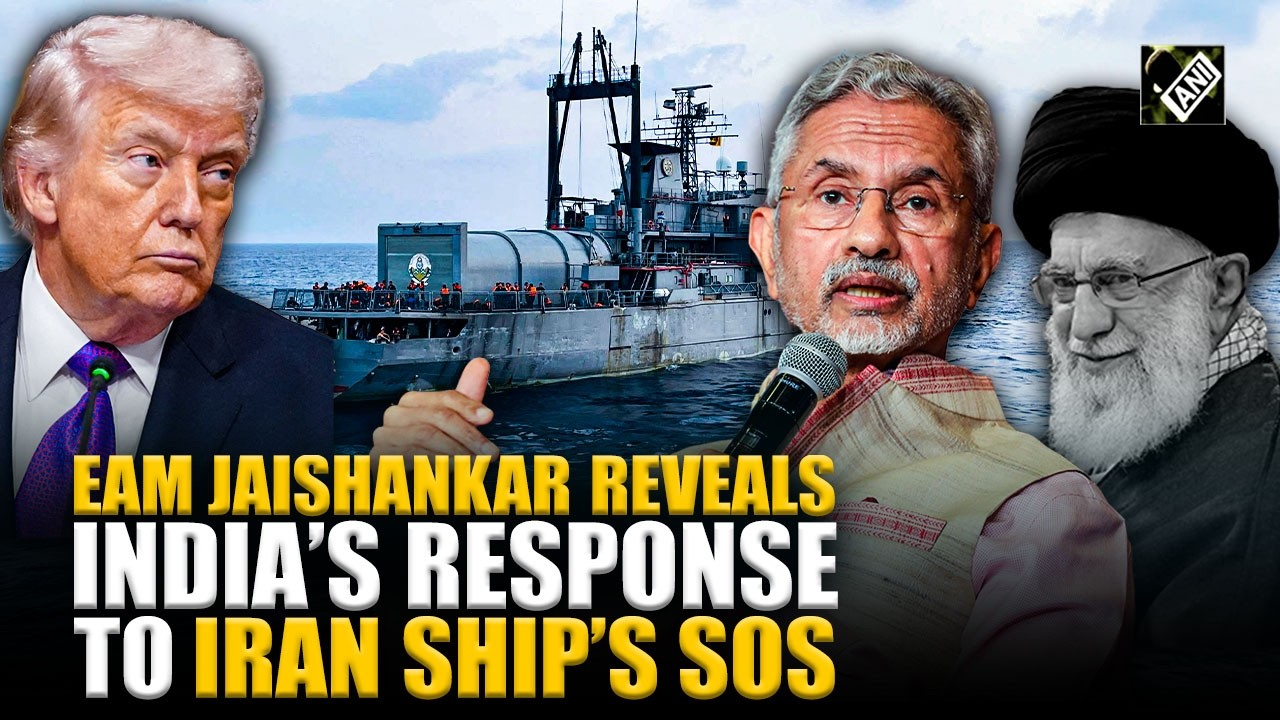 FOR THE FIRST TIME: EAM S Jaishankar shares India’s Response to Iran Ship’s SOS Amid US Attack