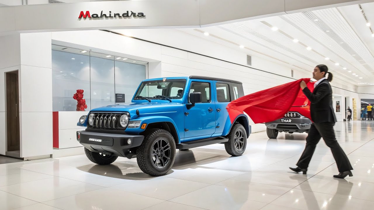 2026 Mahindra Thar Roxx Is an Absolute Monster  See It in Action.The Off Road King Just Leveled Up