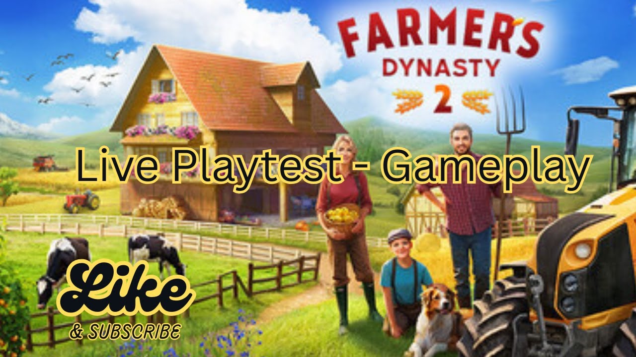 Let´s Play | Farmers Dynasty  2 | Playtest, Epochenwechsel ?