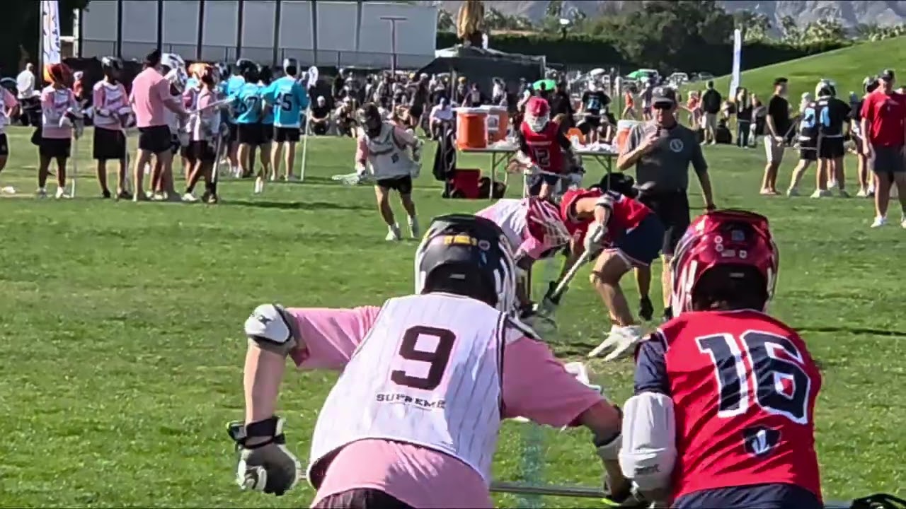 Day 2 Sandstorm Lacrosse Jerrick faceoff for Supreme Nationals 1/18/26