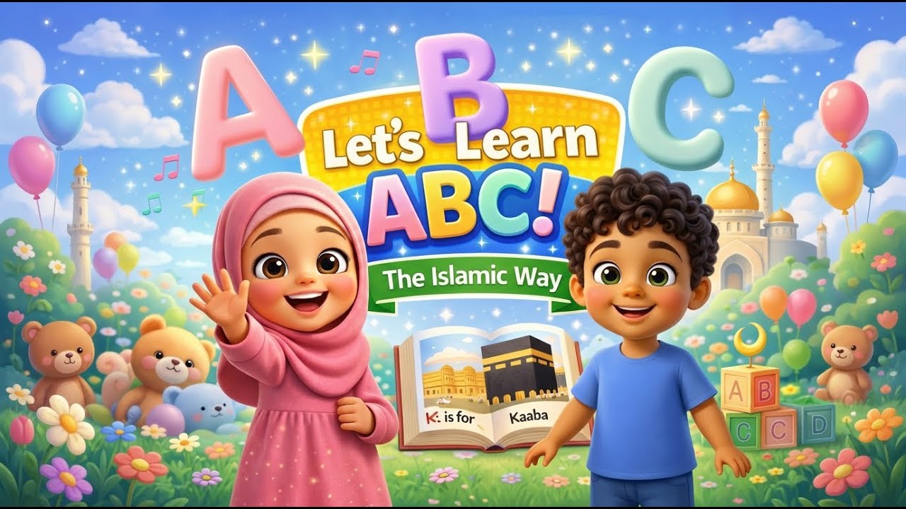 ABC Song the Islamic Way 🌙 | Learn the Alphabet with Salaam Kids! |