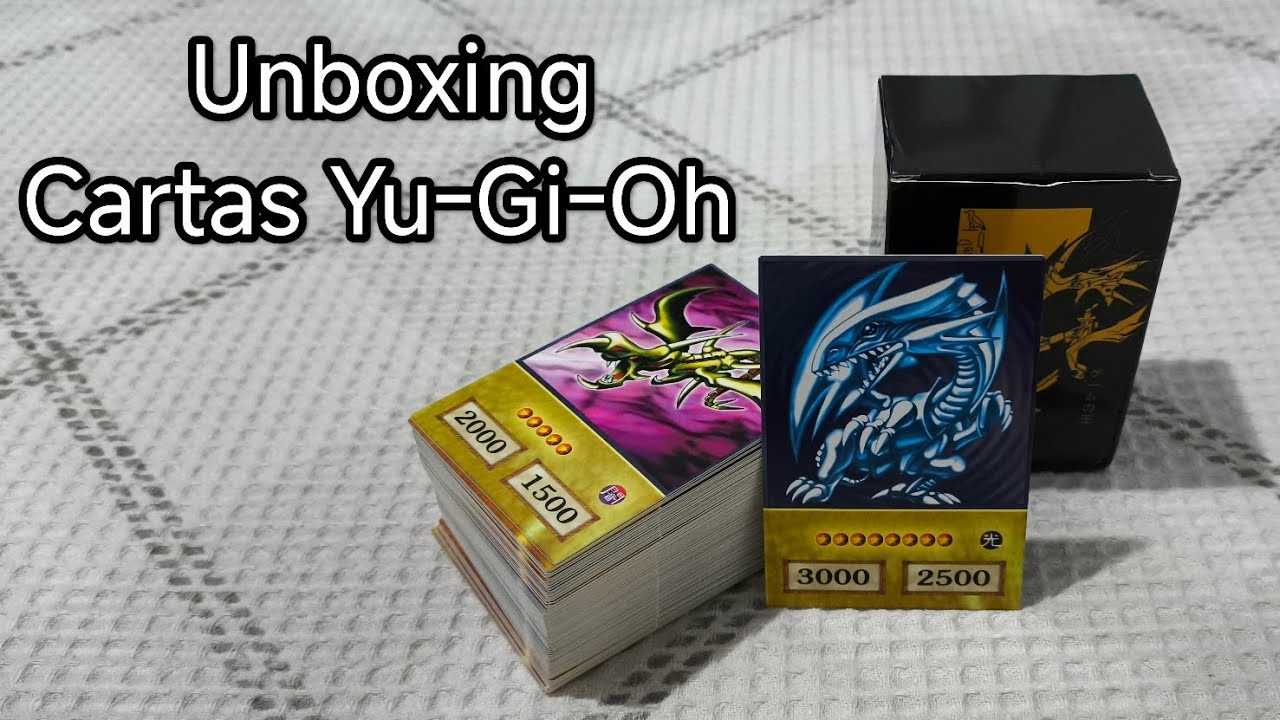 Unboxing Cartas Yu-Gi-Oh!