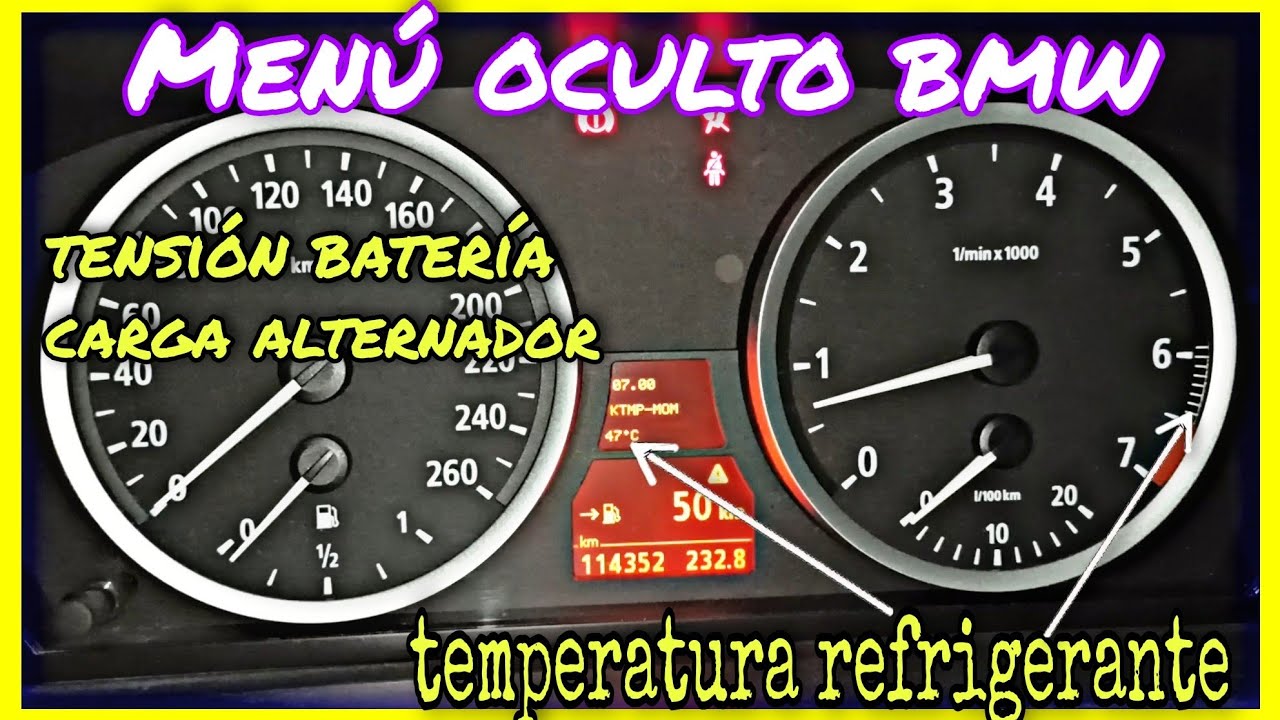 MENÚ OCULTO BMW e60 e90