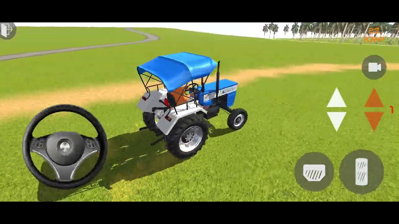 Indian Tractor Driving 4 टैक्टर वाला गेम | अच्छा गेम tractor खेत को जोता गया गेम्स | gamer46