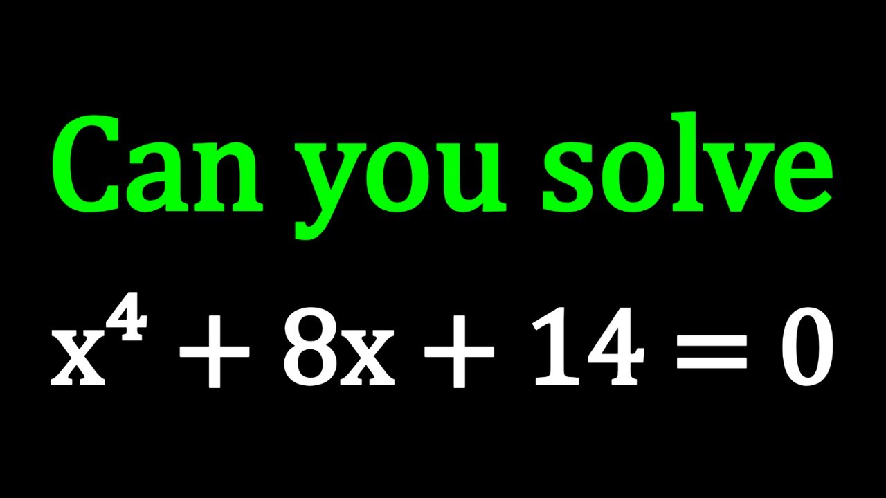 The Equation That Outsmarts Solvers