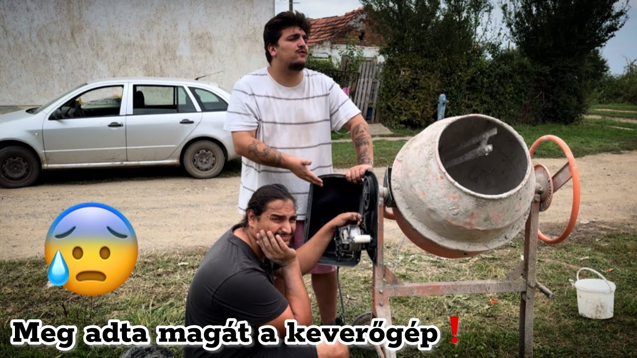 Kemál - Le betonoztuk a házat ! 