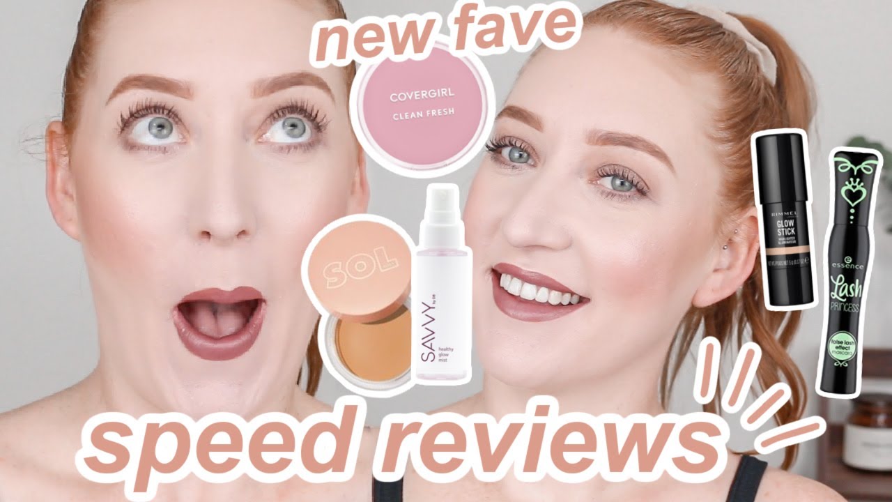 SPEED REVIEWS | Thoughts on new makeup I've been trying 🌸
