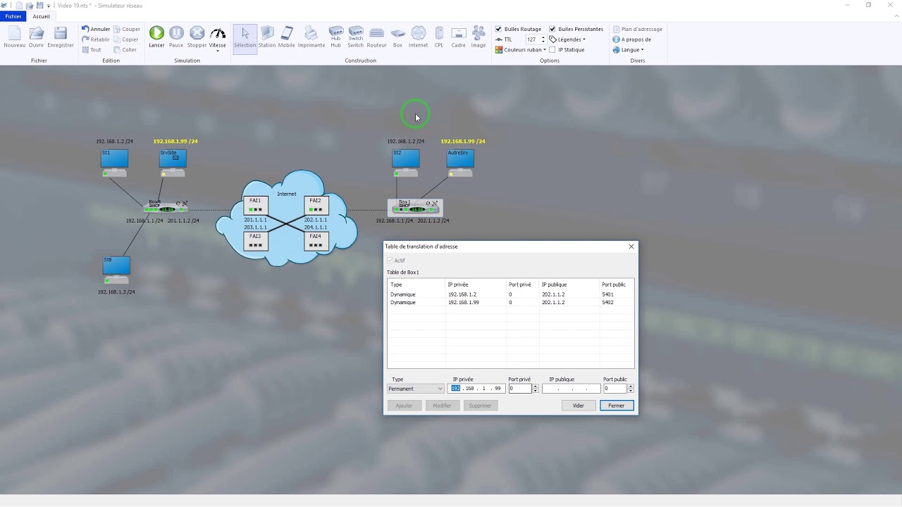 19 Messagerie SMTP POP3 - Simulateur réseau