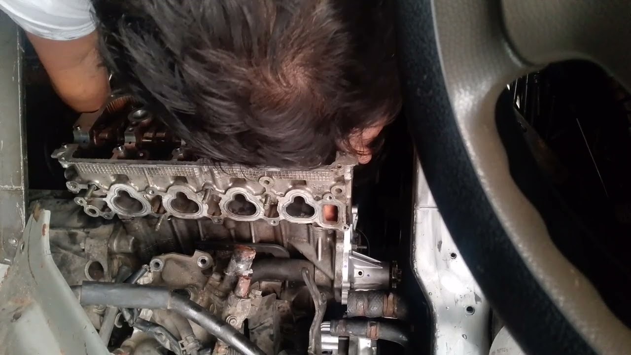 Installing cylinder head Ng Suzuki APV