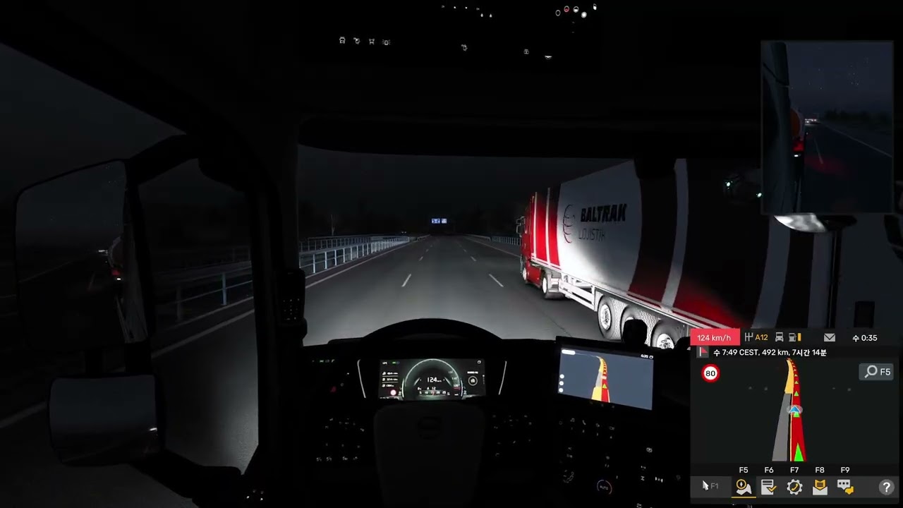 Euro Truck Simulator 2 | Calm Drive from Berlin to Mannheim | No Commentary