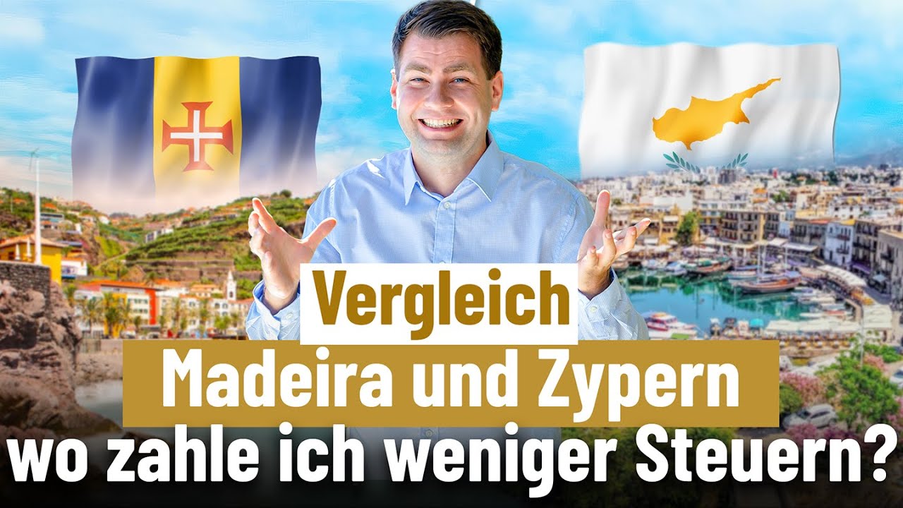 Vergleich Madeira und Zypern. Auswandern und Firmengründung in 2025. #auswandern #zypern #madeira