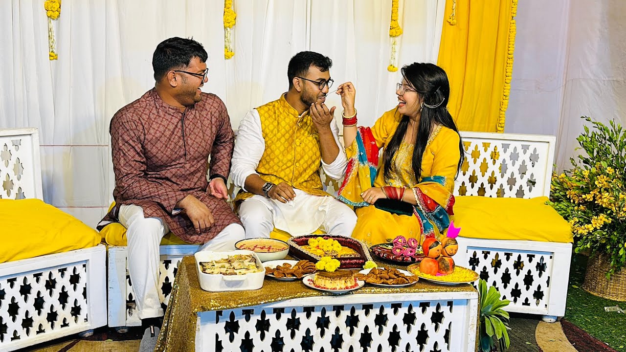 আসাদ ভাইয়ার হলুদ সন্ধ্যা | Haldi Night of Asad Bhaia | A Colourful Night 😍