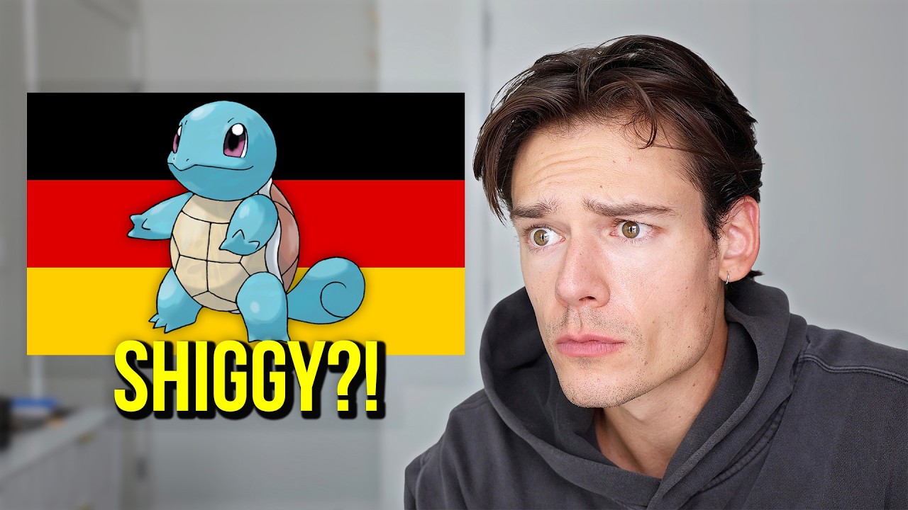 Реакция на немецкие названия покемонов! 🇩🇪
