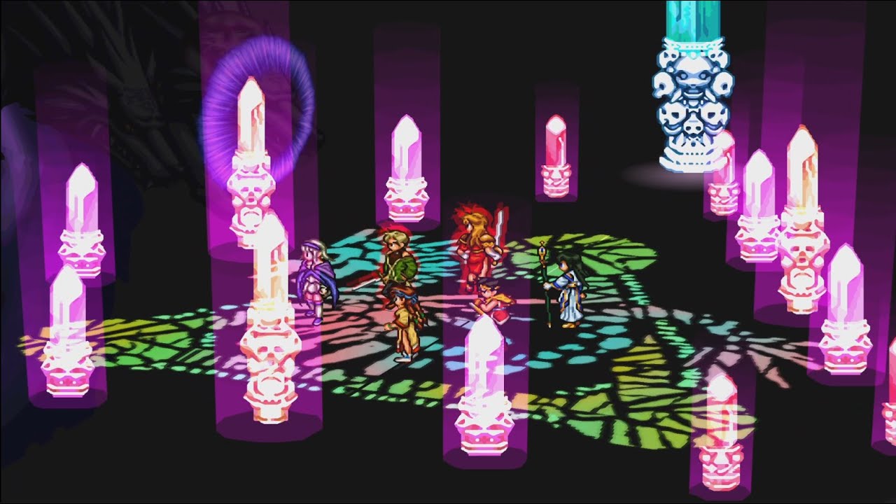 Suikoden 2 Final Boss - Valeria Double Falcon Crit & Sheena Triple Hit (duckstation)