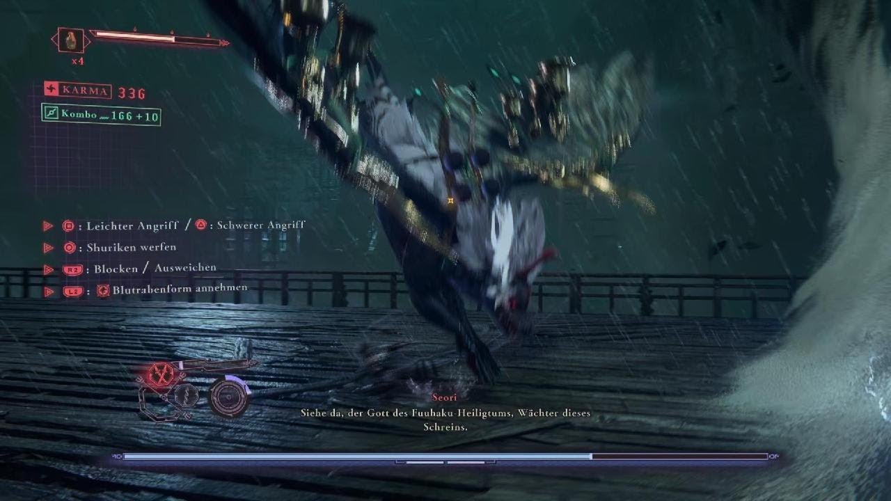 NINJA GAIDEN 4 Gameplay#17 Trying chapter 7 Boss Kurobo Boss Hard difficulty