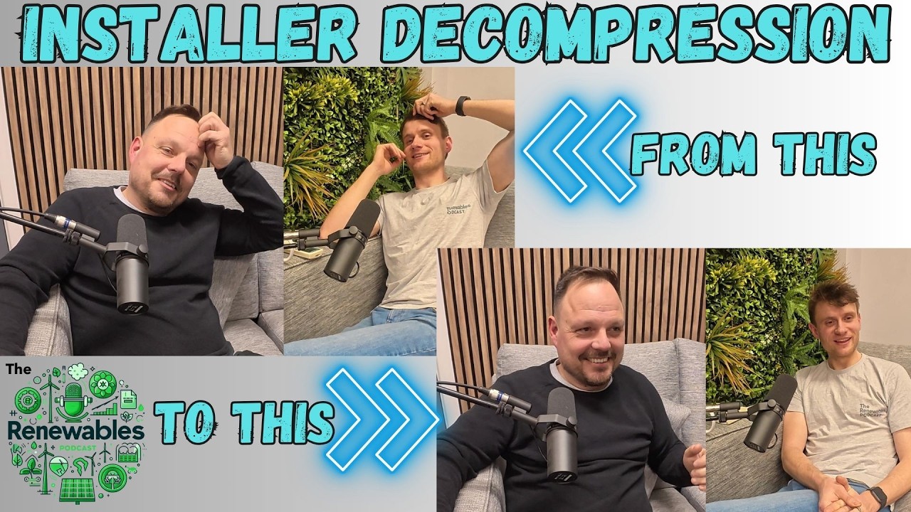 It is so HARD runing a small business sometimes... INSTALLER DECOMPRESSION