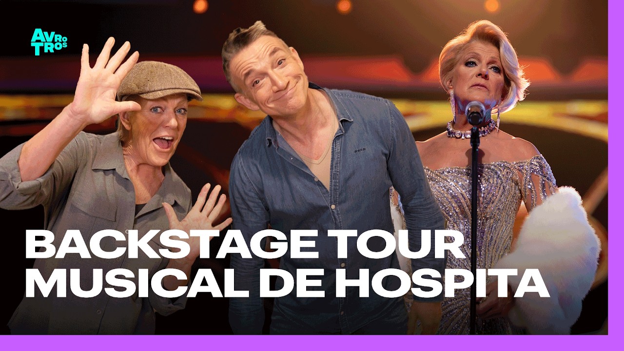 🎥 Met Simone Kleinsma en Paul Groot achter de schermen | Backstage tour bij musical DE HOSPITA