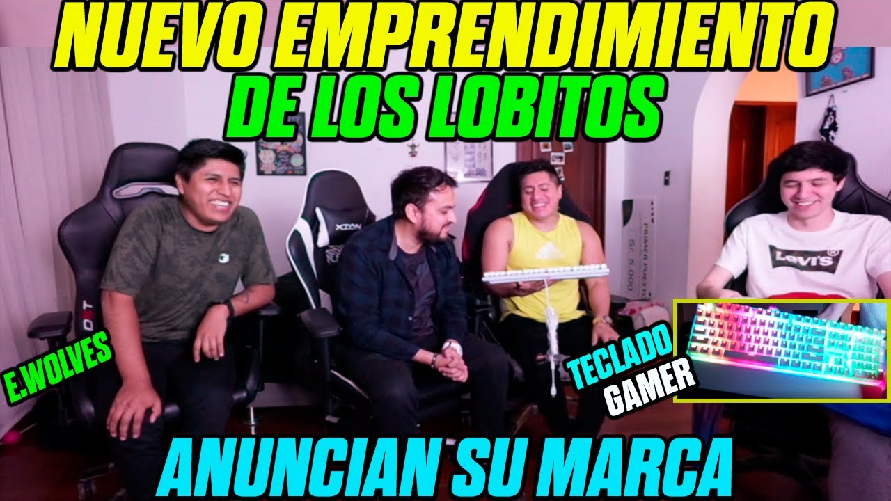 😱LOS LOBITOS ANUNCIAN SU NUEVO EMPRENDIMIENTO DE PERIFÉRICOS GAMER😱