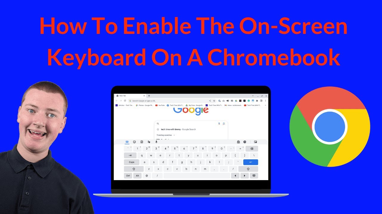 Как включить экранную клавиатуру на Chromebook