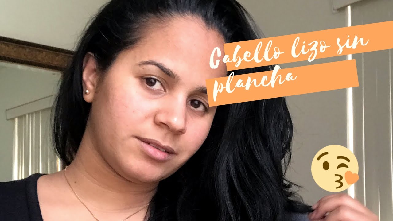 Como hacer un torniquete, alisado del cabello natural y fácil.
