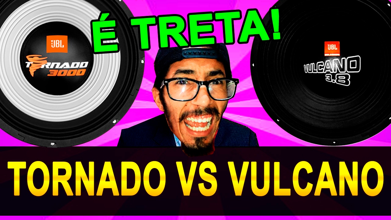 TRETA! Vulcano 3.8 VS Tornado 3000 15 Polegadas! Comparativo TOCANDO!