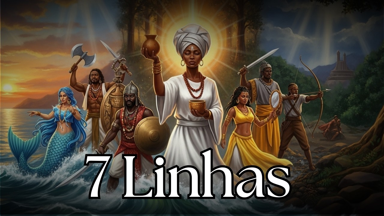 Ponto das Sete Linhas da Umbanda | Tambor & Reza