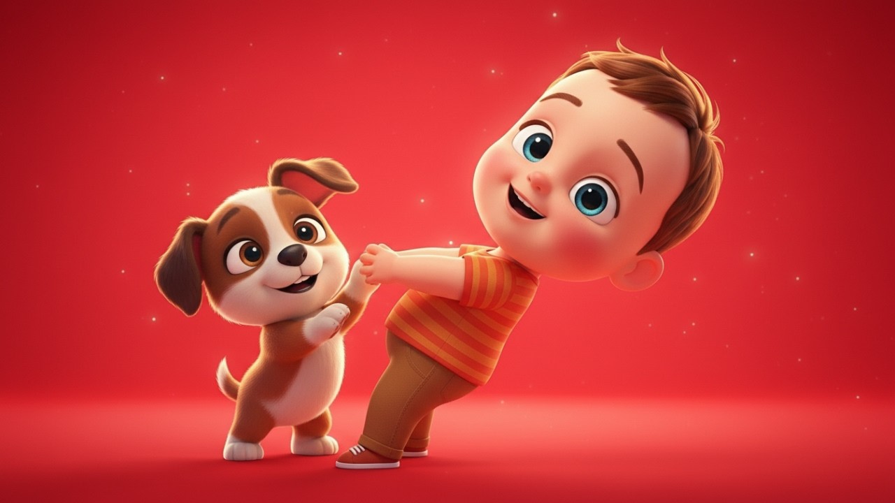 🧲 ¡Tirar! 👶🐶 | Canción Infantil de Movimiento